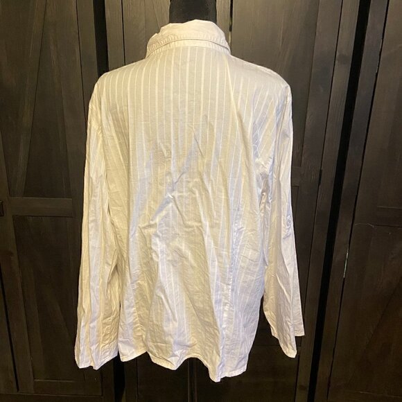 Spense Womans Classic White Shirt Size 2X - Picture 2 of 5